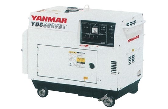 建設機械レンタル・産業機械レンタル-発電機-200V三相発電機-5KVA 6KVA 防音発電機 YDG600VST ヤンマー建機｜レンタルのタマムラ